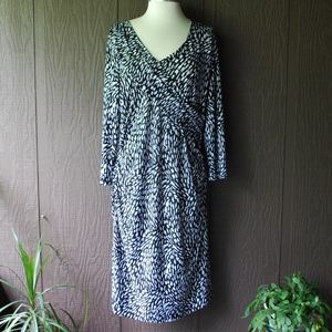 Milano XL Dress Faux Wrap Bodice